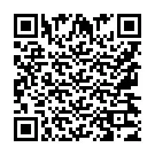 Código QR para número de teléfono +9567433408