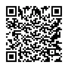 QR код за телефонен номер +9567433435