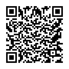 Código QR para número de telefone +9567433447