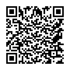 QR kód a telefonszámhoz +9567433457