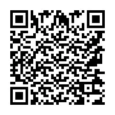 QR-code voor telefoonnummer +9567433484