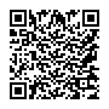 Código QR para número de telefone +9567433485