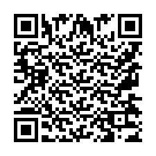 QR-код для номера телефона +9567433490