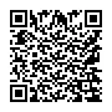 Kod QR dla numeru telefonu +9567434358