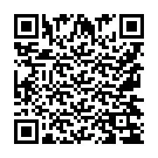 QR kód a telefonszámhoz +9567434364