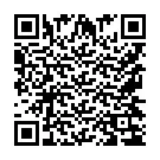 QR код за телефонен номер +9567434366