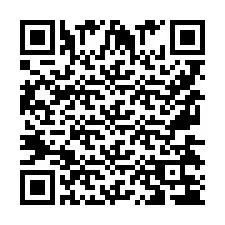 QR-code voor telefoonnummer +9567434390