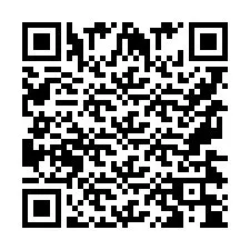 Codice QR per il numero di telefono +9567434415