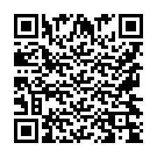 QR-код для номера телефона +9567434422