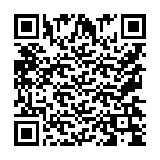 QR код за телефонен номер +9567434451