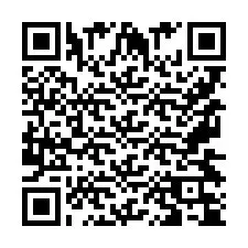 QR Code pour le numéro de téléphone +9567434525