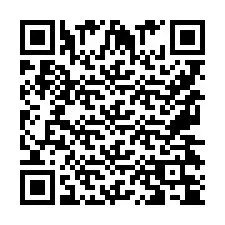 QR-code voor telefoonnummer +9567434549