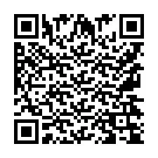 QR-код для номера телефона +9567434558