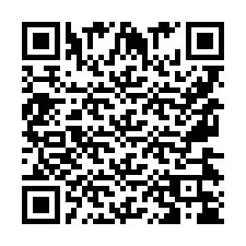 Código QR para número de teléfono +9567434600