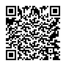 Codice QR per il numero di telefono +9567434635