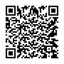 QR-код для номера телефона +9567434638