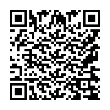 QR-koodi puhelinnumerolle +9567434705