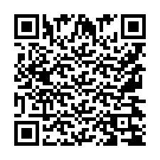 QR-code voor telefoonnummer +9567434708