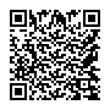 QR-код для номера телефона +9567434727