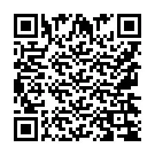 Código QR para número de telefone +9567434754