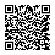 QR-koodi puhelinnumerolle +9567434768