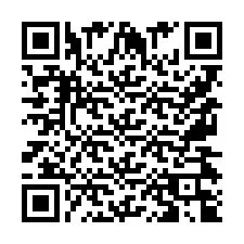 QR-код для номера телефона +9567434808