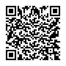 Codice QR per il numero di telefono +9567434864