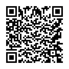 Kod QR dla numeru telefonu +9567434875