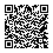 QR-code voor telefoonnummer +9567434897