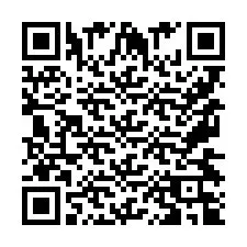 QR-koodi puhelinnumerolle +9567434921