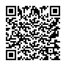 QR-code voor telefoonnummer +9567435000