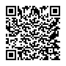 Codice QR per il numero di telefono +9567435063