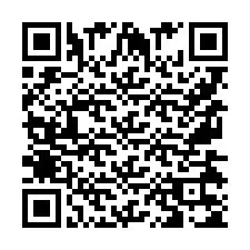 Kod QR dla numeru telefonu +9567435084