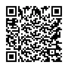 Kod QR dla numeru telefonu +9567435102