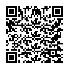 Codice QR per il numero di telefono +9567435116