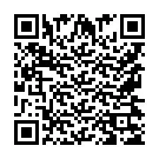 QR код за телефонен номер +9567435206