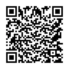 QR-code voor telefoonnummer +9567435213