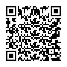 QR-code voor telefoonnummer +9567435340