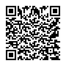 QR kód a telefonszámhoz +9567435344