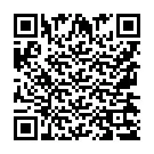 QR Code for Phone number +9567435384
