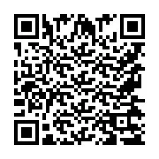 Codice QR per il numero di telefono +9567435386