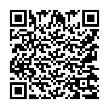 Kod QR dla numeru telefonu +9567435388