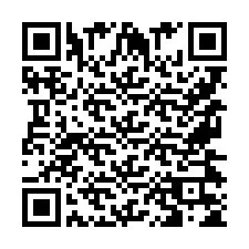 QR код за телефонен номер +9567435406