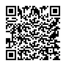 QR kód a telefonszámhoz +9567435446