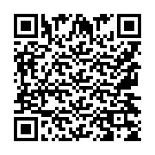 Código QR para número de teléfono +9567435468