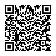 Codice QR per il numero di telefono +9567435502