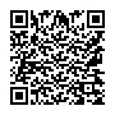 Código QR para número de teléfono +9567435508