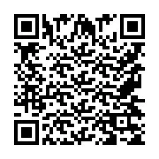 Código QR para número de telefone +9567435567