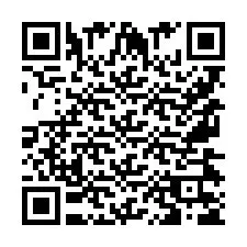 QR-Code für Telefonnummer +9567435604