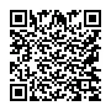 Kode QR untuk nomor Telepon +9567435632